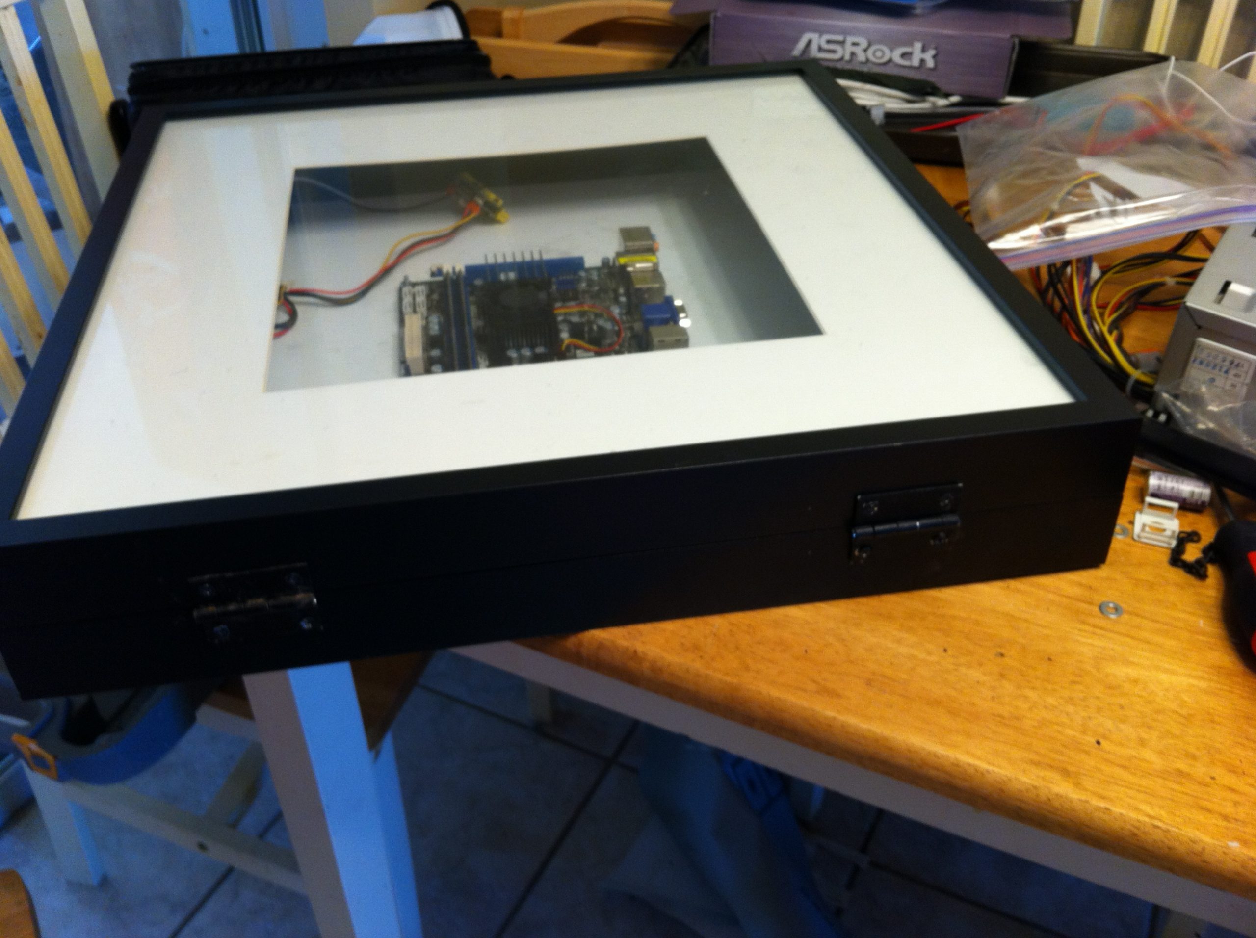 How to build a raspberry pi picture frame media pc