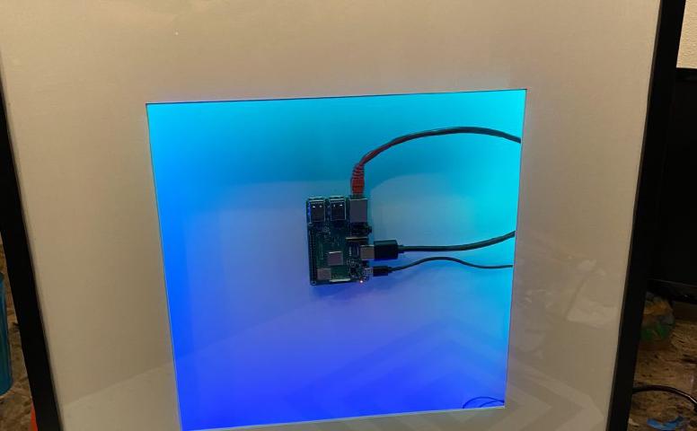 How to build a raspberry pi picture frame media pc